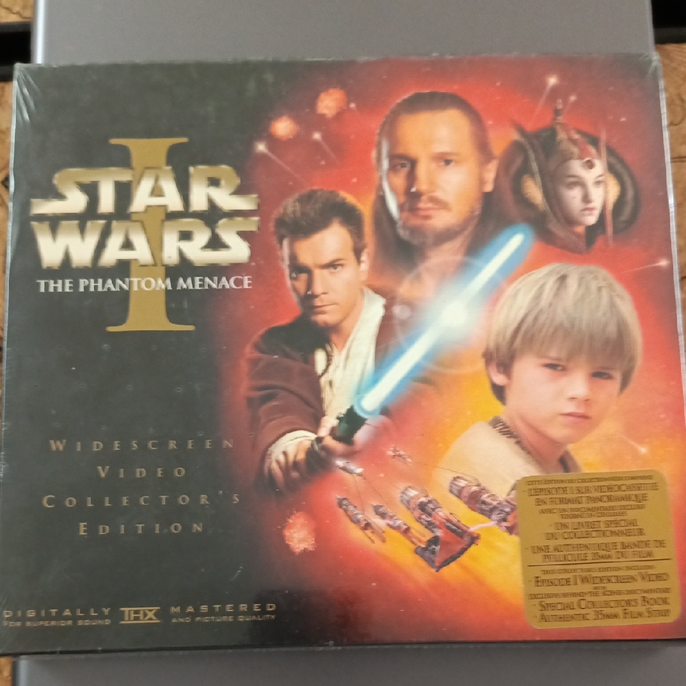 Star Wars: The Phantom Menace Collector's Edition VHS NEW